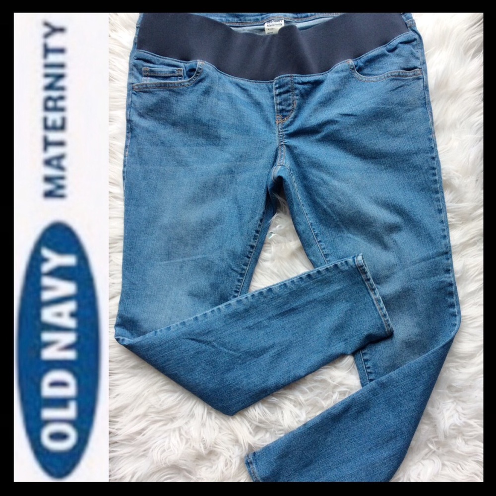 Old Navy Super Skinny Maternity Jeans
